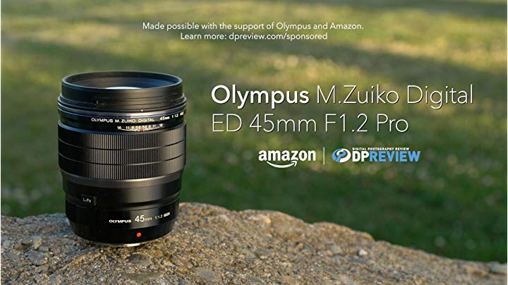 Olympus M. Zuiko Digital ED 45mm f1.2 PRO Lens : Amazon.ca